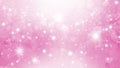 Pink and white abstract gradient bokeh background with circles and hearts. Soft Valentines day background Royalty Free Stock Photo