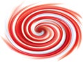 Pink and white candy cane sweet spiral backdrop