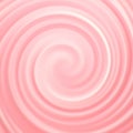 Pink and white cream swirl abstract background