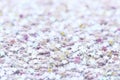 Pink and white giltter abstract background