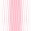 Pink white halftone triangles pattern. Abstract geometric gradient background. Vector illustration Royalty Free Stock Photo