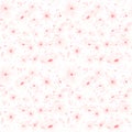 digitally handpainted floral pink pattern watercolor floral elements pattern