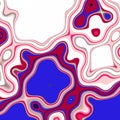 Pink white pink red gray fluid waves geometries. Forms and fluid lines background Royalty Free Stock Photo