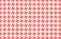 Pink and white plaid pattern background Royalty Free Stock Photo