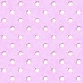 Pink White Polka Dot Fabric Background