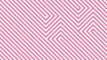 Pink and white striped background. Abstract geometric pattern. Vector illustration. Royalty Free Stock Photo