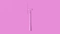 Pink Wind Turbine Simple