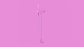 Pink Wind Turbine Simple