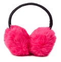 Pink winter earmuff