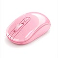 Pink Wireless Computer Mouse A Sleek and Modern Design for Digital Work Royalty Free Stock Photo