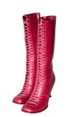 Pink women boots