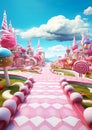 Pink Wonderland: Exploring the Magical City of Candy Land Resort