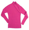 Pink wool sweater jacket