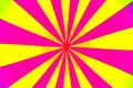 Pink And Yellow hypnotic Pin Wheel Royalty Free Stock Photo