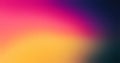 Pink yellow magenta purple vibrant color gradient on dark grainy background, abstract header poster design, vivid colors noise Royalty Free Stock Photo