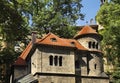 Pinkas Synagogue - hall of ceremonies in Josefov. Prague. Czech Republic Royalty Free Stock Photo