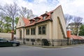 Pinkas synagogue Pinkasova synagoga in Jewish town, Prague, Czech Republic Royalty Free Stock Photo