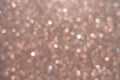 Pinky beige bokeh glitter background Royalty Free Stock Photo