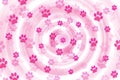 Pinky love forepaws vibrant illustration