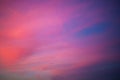 Pinky Sunset Sky Background