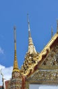 Pinnacle in grand palace Royalty Free Stock Photo