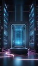 Pinnacle of Progress: QuantumQuotient\'s 3D Revolution in Data. AI generate