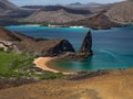 Pinnacle Rock, Bartolome Island, Galapagos Archipelago Royalty Free Stock Photo