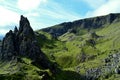 Pinnacle Rock Formation in Skye Scotland