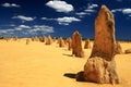 Pinnacles Desert Royalty Free Stock Photo