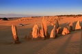 Pinnacles Desert,Western Australia Royalty Free Stock Photo