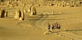 Pinnacles desert in Western Australia Royalty Free Stock Photo