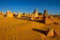 Pinnacles Desert, Western Australia Royalty Free Stock Photo