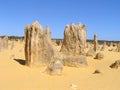 Pinnacles in Nambung National Park, Australia