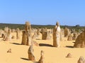 Pinnacles in Nambung National Park, Australia