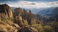 Pinnacles National Park California - made with Generative AI tools