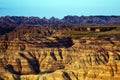 The Pinnacles Overlook, Badlands National Park in South Dakota Royalty Free Stock Photo