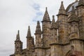 Pinnacles of Rosslyn Chapel, Roslin, Scotland Royalty Free Stock Photo