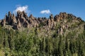 Pinnacles in Custer State Park, South Dakota Royalty Free Stock Photo