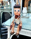 Pinocchio Disney puppet wooden antique