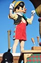 Pinocchio in A Dream Come True Celebrate Parade Royalty Free Stock Photo