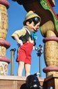 Pinocchio in A Dream Come True Celebrate Parade Royalty Free Stock Photo