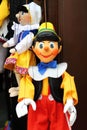 Pinocchio, the italian wooden puppet