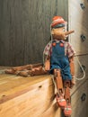 Pinocchio puppet Royalty Free Stock Photo