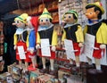 Pinocchio Puppets Prague, Czech Republic Royalty Free Stock Photo