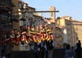 Pinocchio puppets for sale in Florence, Italy