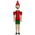 Pinocchio Wooden Doll Character Toy