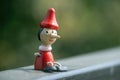 Pinocchio; wooden toy boy Royalty Free Stock Photo