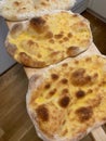 pinsa, mixed flour dough, Italian pinsa, crispy dough for small pizza, special flour for pinsa