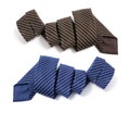 Pinstriped Neckties