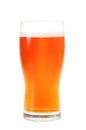 A pint of amber ale Royalty Free Stock Photo